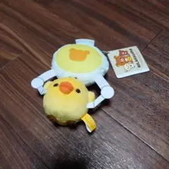 リラックマ クレーンにぶらさがりぶるぶるぬいぐるみ キイロイトリ