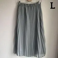 レディース　プリーツスカート　L 未使用
