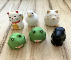 おみくじ　置物セット 6体