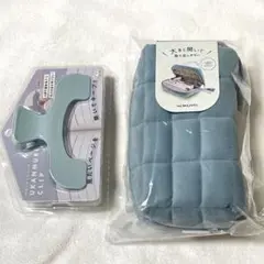 水色 文房具セット ウカンムリクリップ ペンケース モココ サンスター コクヨ