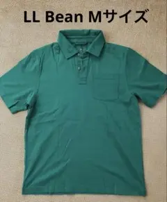 L.L.Bean グリーン　ポロシャツ Mサイズ