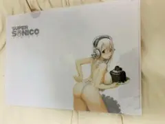 クリアファイル　すーぱーそに子 とらくじ 水着エプロンVer. A4
