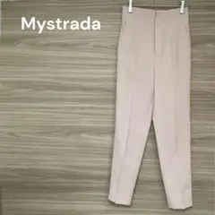 マイストラーダ 【Ｓ】タック入り ピンクパンツ オフィス　きれい系