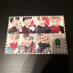 BTS ファンクラブ限定　クリスマスカード