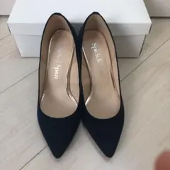 ☆Spicku0026Spanパンプスネイビー23.5☆