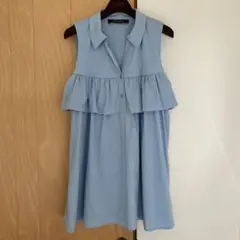 イタリア製　ノースリーブチュニック　美品