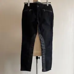 希少50s60sドイツ警察レザージョッパーズパンツPOLICE古着本革軍レア 希少50s60sドイツ警察レザージョッパーズパンツPOLICE古着本革軍