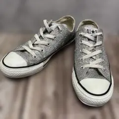 CONVERSE ALL STAR シルバー グリッター スニーカー21cm