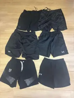 アンダーアーマー ハーフパンツ 6枚セット 黒 L～2XL 美品