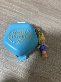 ポーラーポケット　ミニチュアキーホルダー　水色