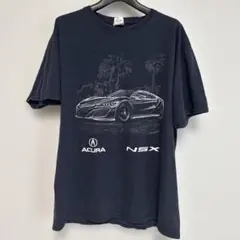US企画希少ACURAアキュラNSXホンダTシャツLサイズ ブラック黒ブラック