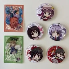 東方Project 缶バッチ　トレーディングカード　まとめ売り