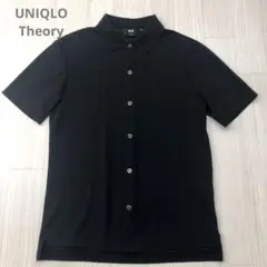 UNIQLO セオリー　ドライコンフォート　ポロシャツ 半袖 S ブラック