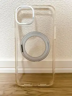 【美品】クリア iPhone14plusケース magsafe対応