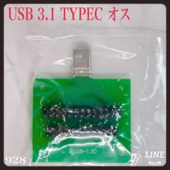 USB 3.1 TYPEC オス J108-120