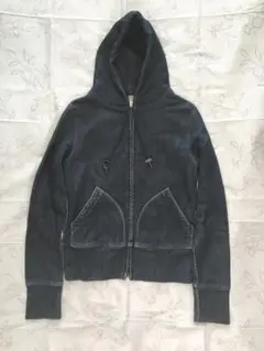YANUK ヤヌーク デニム パーカー Sサイズ 日本製