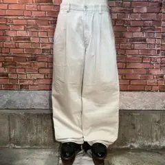 USA古着 DOCKERS チノパン ワイド ストレート シティボーイ