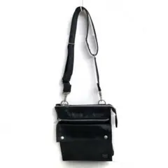✨極美品✨ ロゴ PORTER コーティングキャンバス ショルダーバッグ