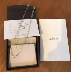美品 18K ロング ネックレス カレン 18金 cullent