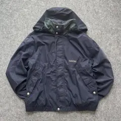 90s vintage マウンテンパーカー　2way フーディネイビー　XL