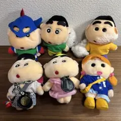 クレヨンしんちゃん ぬいぐるみ 6個セット