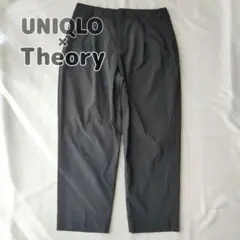UNIQLO × Theory｜感動タックイージーパンツ　XXL　レディース　黒