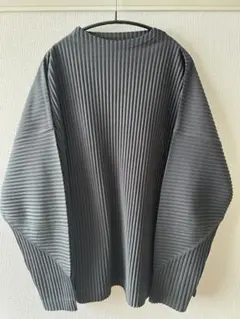 オムプリッセイッセイミヤケ 23aw モックネックカットソー