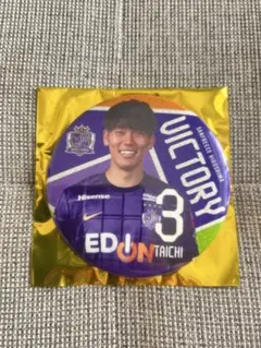 サンフレッチェ広島 限定プレイヤーズ特大ホログラム缶バッジ　#3山﨑大地