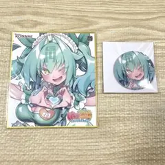 イヨ　色紙　缶バッジ　セット