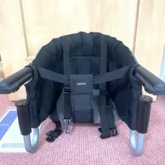 【美品】KATOJI メッシュ　洗える　テーブルチェア　ベビーチェア　黒