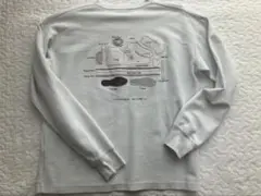CONVERSE ALL STAR 白 長袖Tシャツ Mサイズ