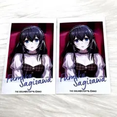 鷺沢文香 ミニブロマイド 2点 アイドルマスターシンデレラガールズ