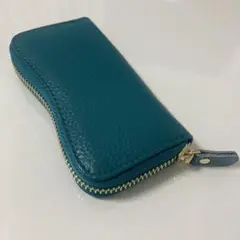 キーケース　ブルーグリーン