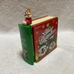 ディズニー　チップとデール　 ブルボン　お菓子缶　ブック型