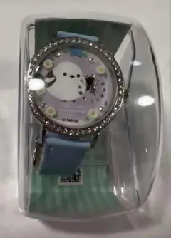 新品未使用　ふくふくシマエナガ　デコウォッチ　プレミアム　　アミュキャラ