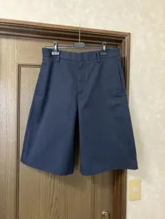 acne studios ワイドショーツ　ネイビー