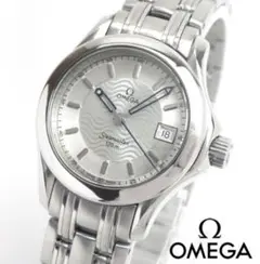 美品 オメガ OMEGA シーマスター 120 ダイバー 磨き電池交換済 腕時計