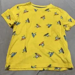 OLD NAVY イエローカエルTシャツ XS サーフィン