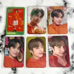 NCT127 RETRO HOUSE ジョンウ　トレカ　コンプ　セット