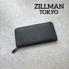 ZILLMAN TOKYO ジルマン ラウンドファスナー レザー 長財布