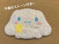 サンリオ フェイス形ミラー&コーム デコ