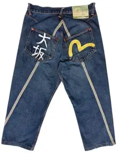 エヴィスパリス エヴィス パリ出店記念 カモメ×大坂 デニムパンツ W32
