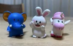 たべっ子どうぶつ ソフビ 3個セット