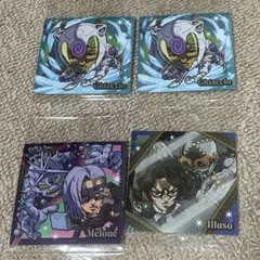 ジョジョの奇妙な冒険 シールウエハース ギアッチョ イルーゾォ メローネ
