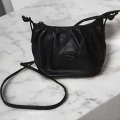 Catalina 　革　ソフトレザー　ポシェット　黒