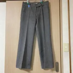 ルボンディール　ツイードパンツ　ワイドパンツ