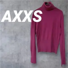 一点物✨AXXS タートルネックセーター ピンク