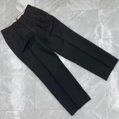 DAKS ロンドン ウール スラックス ブラック W84 シンプル カジュアル