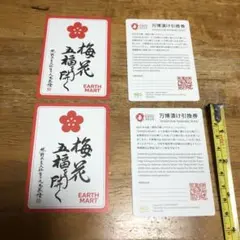 万博2025 EARTH MART 引換券