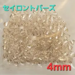 6053 スワロフスキー #5301 4mm クリスタルブロンズシェード100個